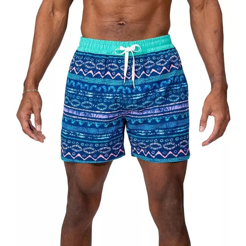 Chubbies Men's Classic 5.5" Swim Trunks in‎ The Favs Blue Size XXL New